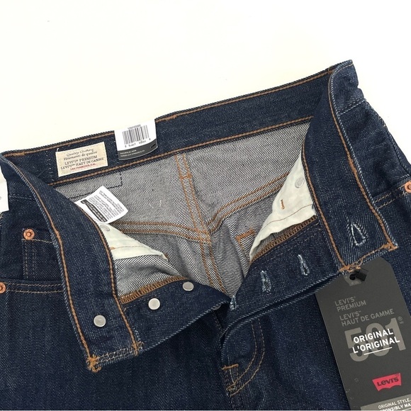 Levi's 501 Dark Wash Denim Long Jean from Aritzia - Picture 8 of 11